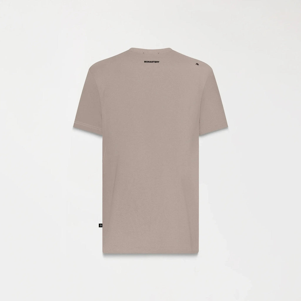 SMOKE T - SHIRT MEN TAUPE GRAY - Monastery | Tienda Oficial Colombia