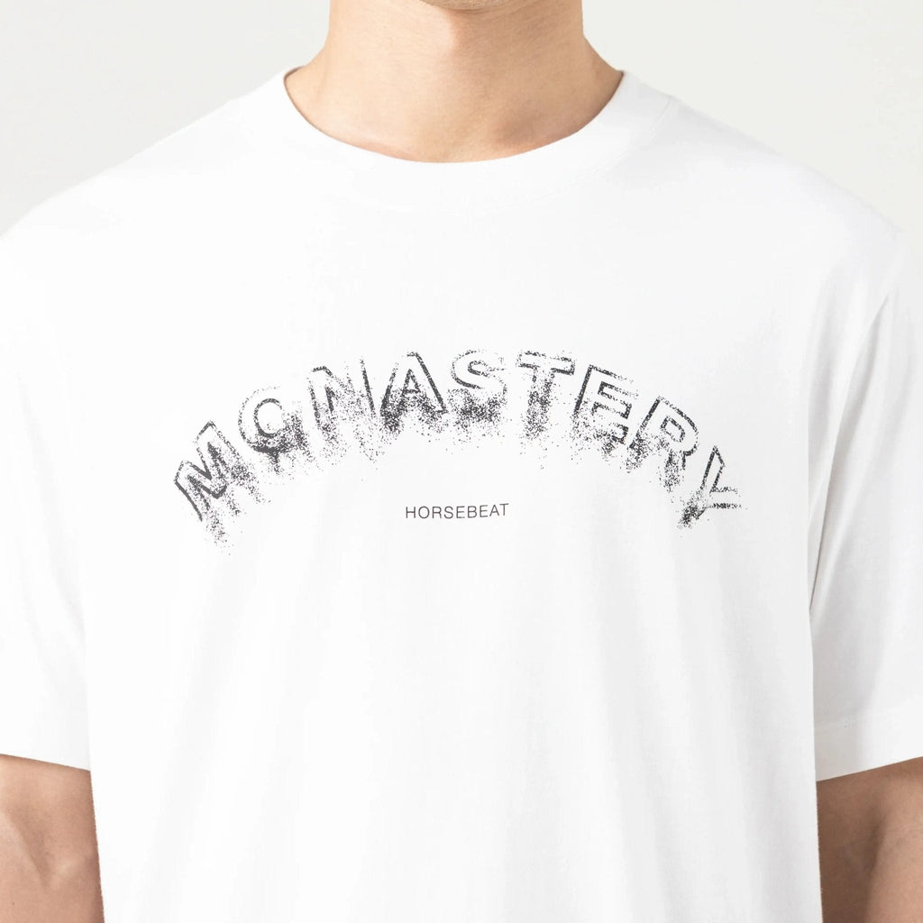 SMOKE T - SHIRT MEN WHITE - Monastery | Tienda Oficial Colombia