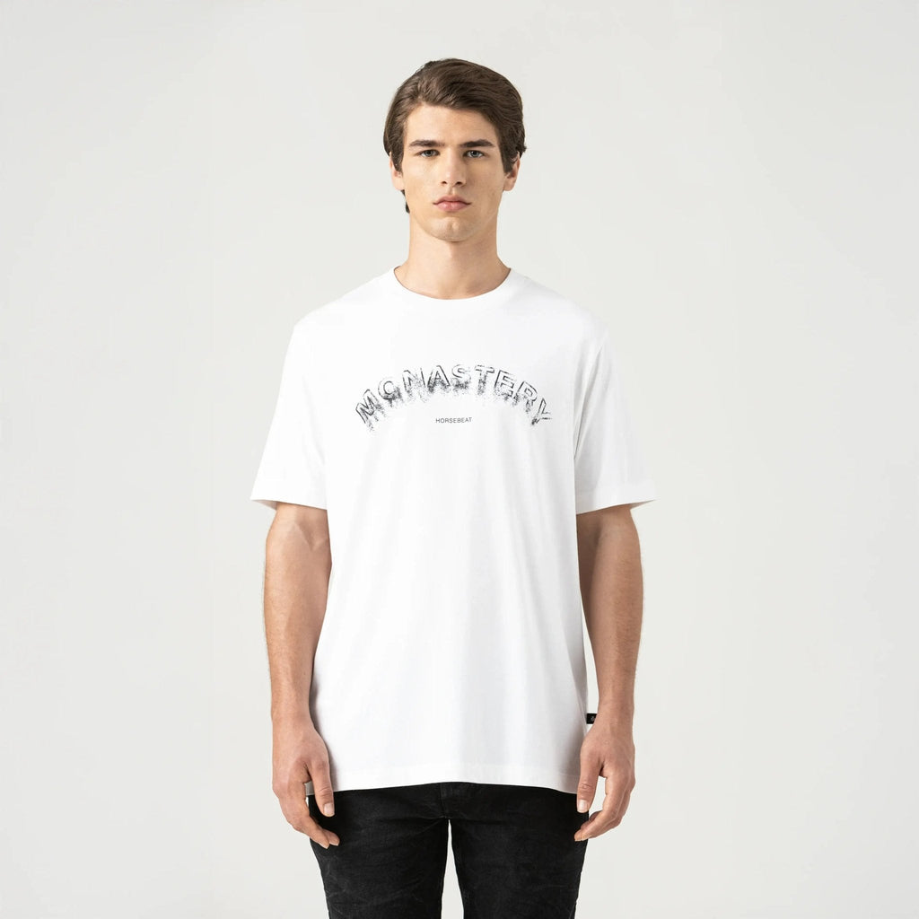 SMOKE T - SHIRT MEN WHITE - Monastery | Tienda Oficial Colombia