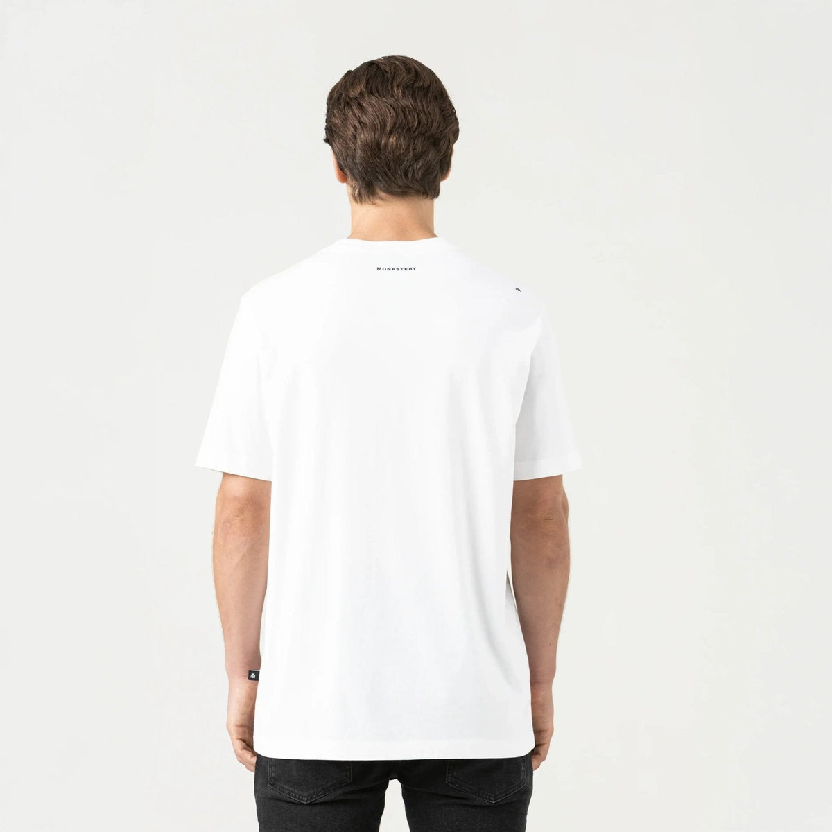 SMOKE T - SHIRT MEN WHITE - Monastery | Tienda Oficial Colombia