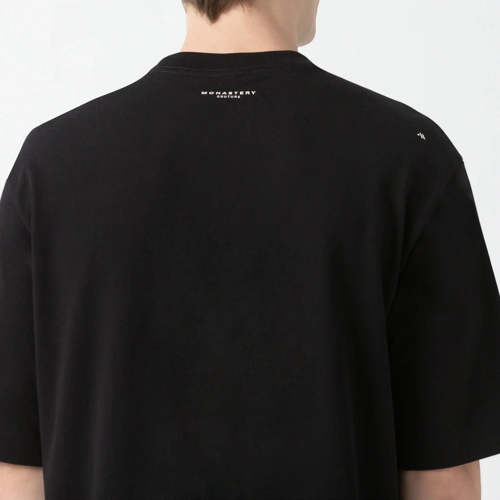 SMOKY T - SHIRT OVERSIZED MEN BLACK - Monastery | Tienda Oficial Colombia
