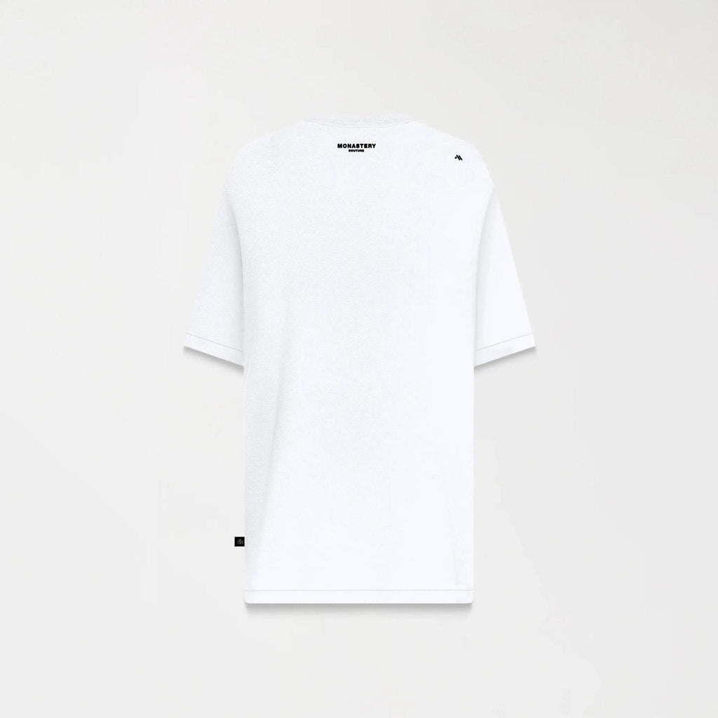 SMOKY T - SHIRT OVERSIZED MEN WHITE - Monastery | Tienda Oficial Colombia