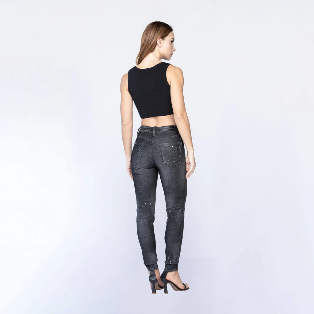 SNOW KNITTED TOP WOMEN BLACK - Monastery | Tienda Oficial Colombia