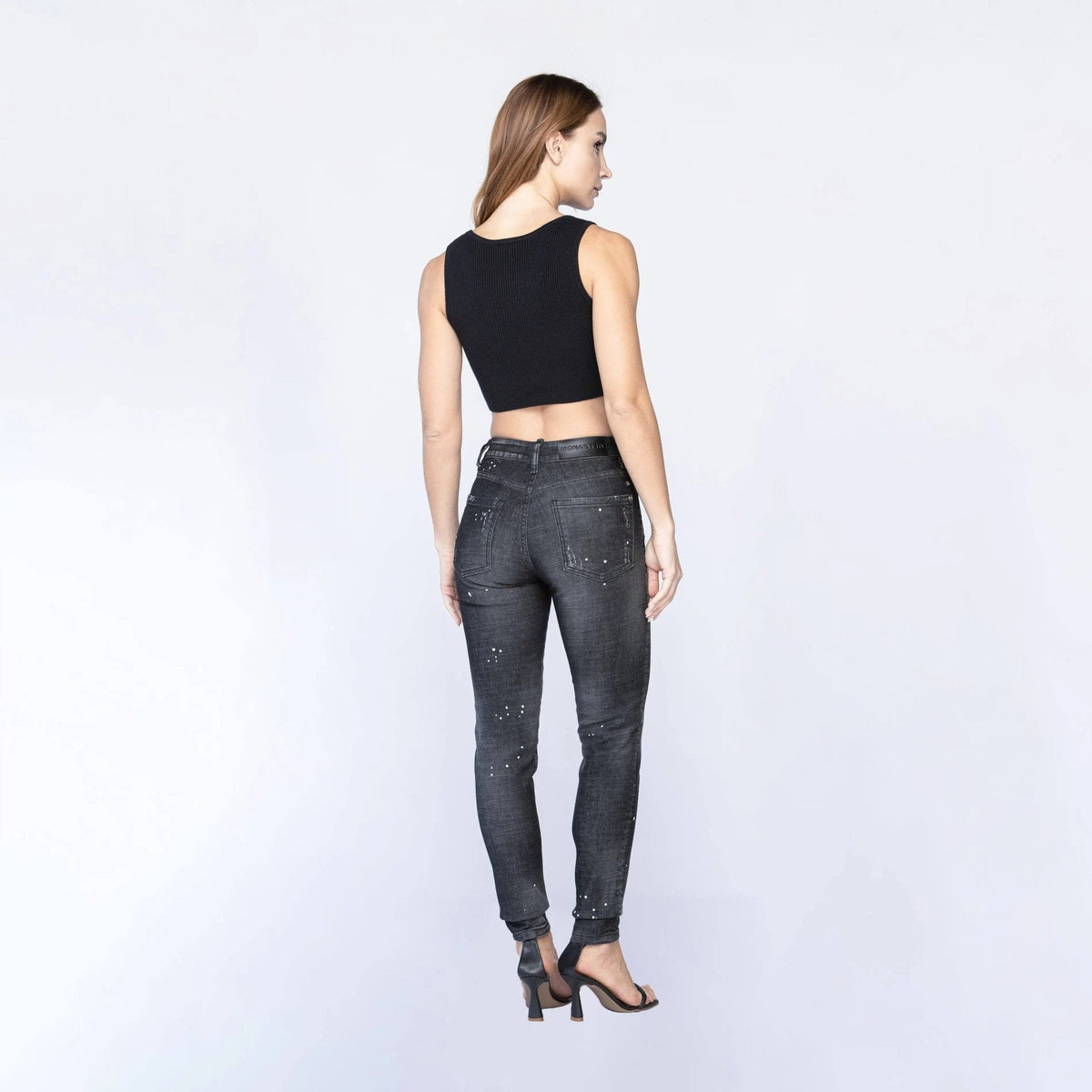 SNOW KNITTED TOP WOMEN BLACK - Monastery | Tienda Oficial Colombia