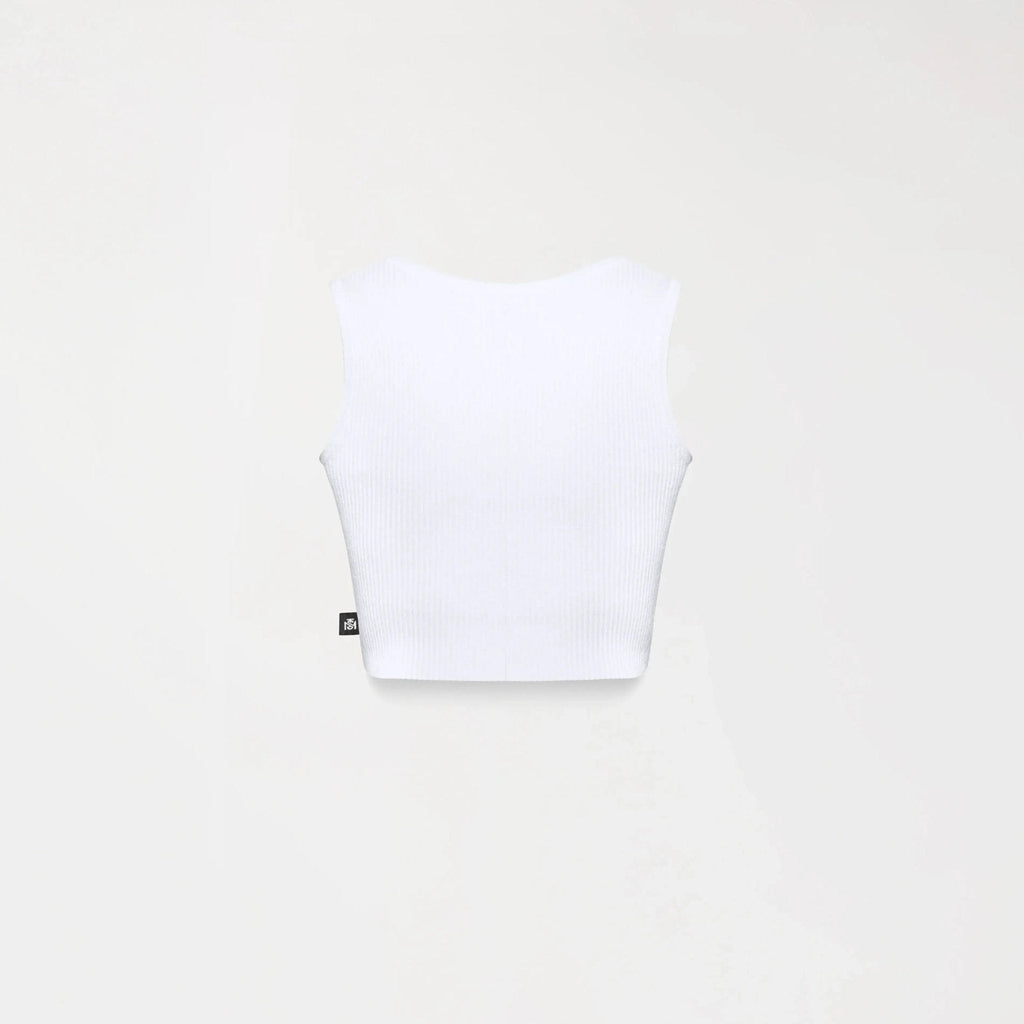 SNOW KNITTED TOP WOMEN WHITE - Monastery | Tienda Oficial Colombia