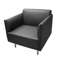 SOFA STARKEN PARA 1 PERSONAS POLIPIEL BLACK