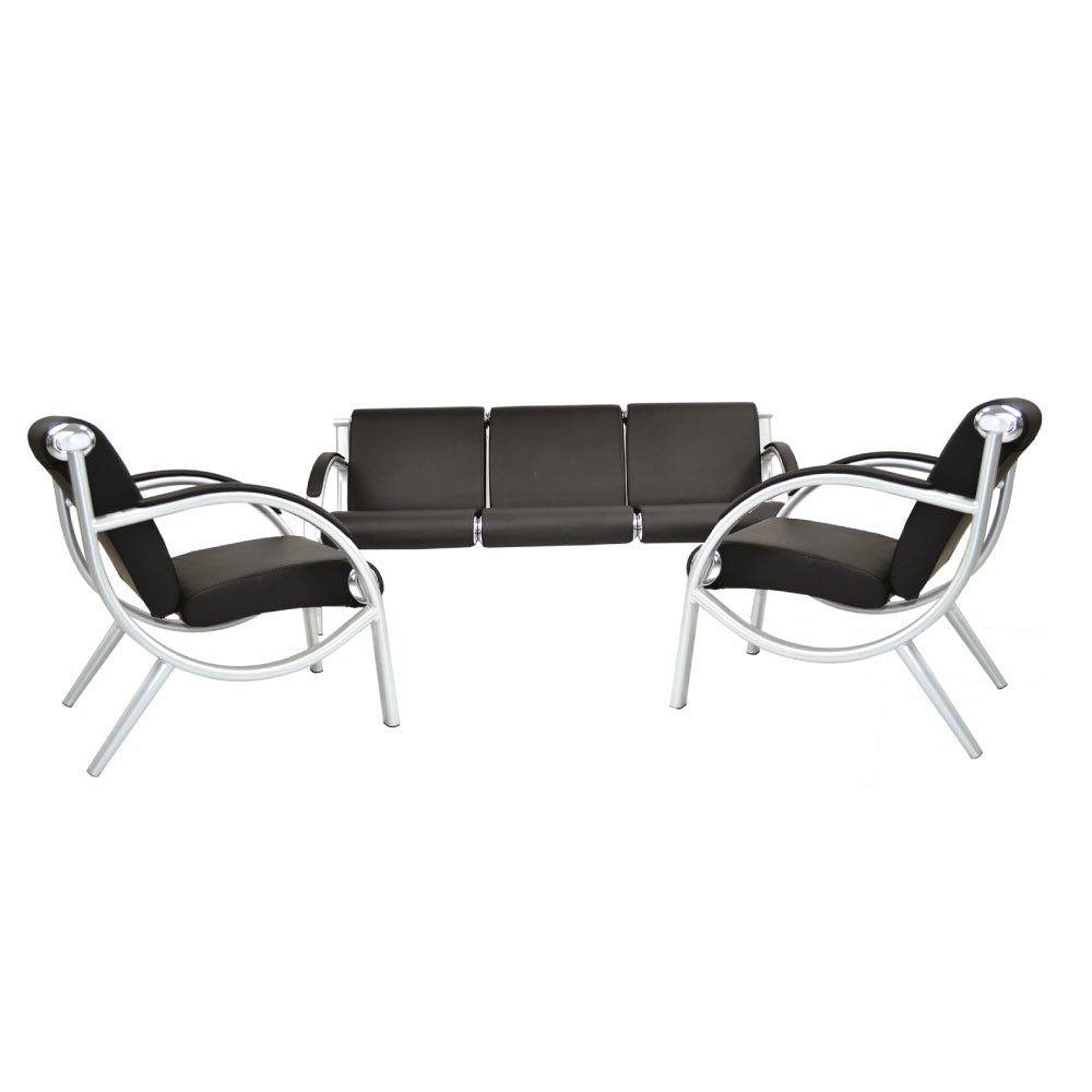 SOFA STARKEN SET COMPLETO 113 PERSONAS PU FRAMEBLACK