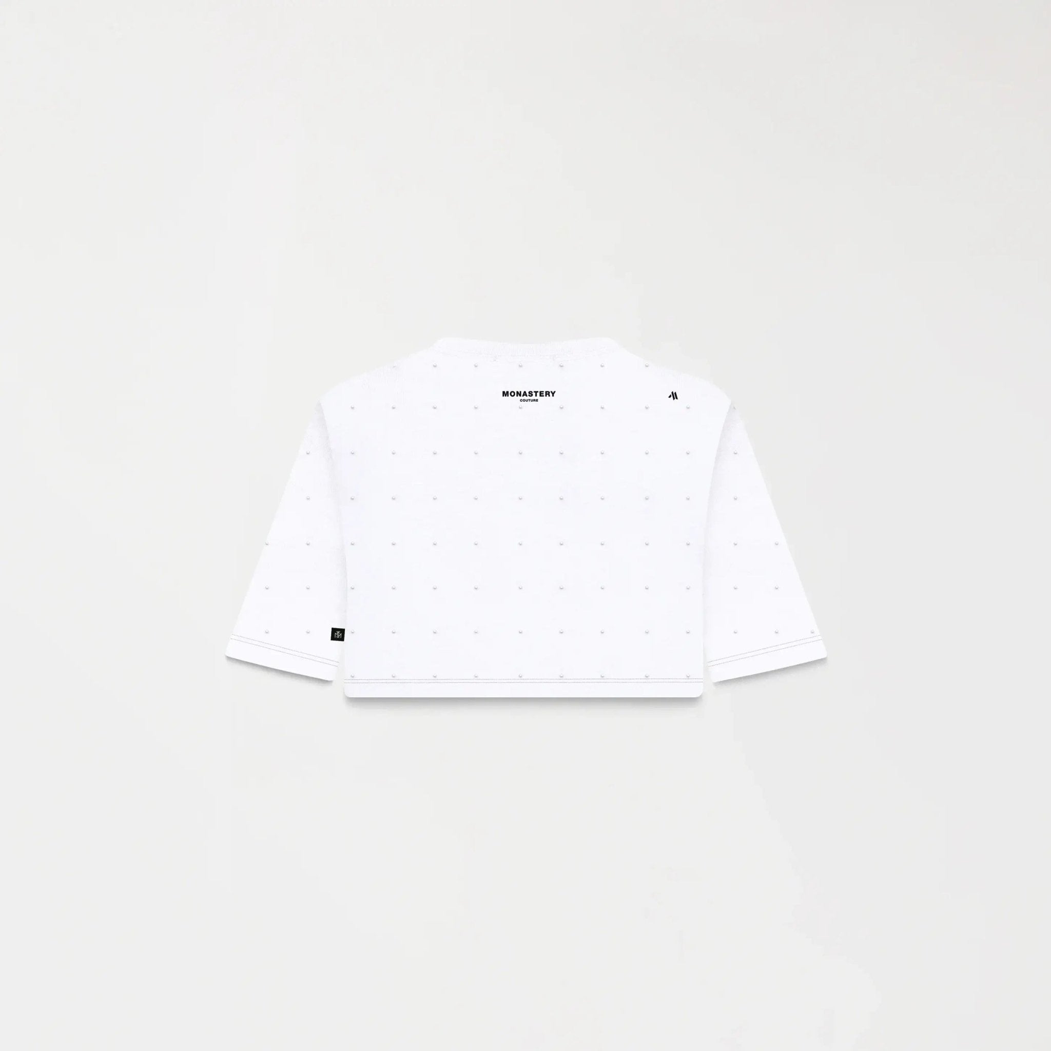 SORA CROP TOP WOMEN WHITE - Monastery | Tienda Oficial Colombia