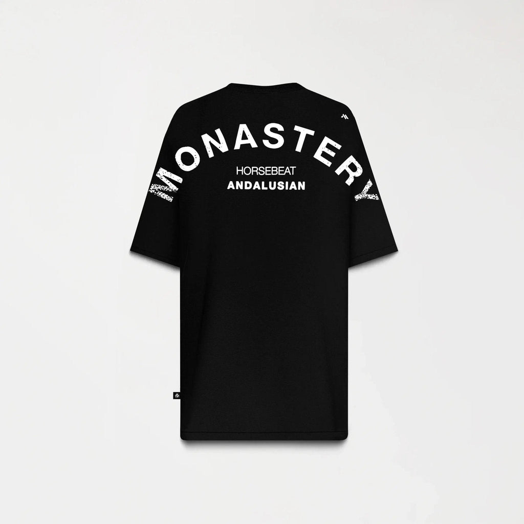 SPARTAN T - SHIRT OVERSIZED MEN BLACK - Monastery | Tienda Oficial Colombia