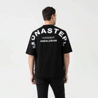 SPARTAN T - SHIRT OVERSIZED MEN BLACK - Monastery | Tienda Oficial Colombia
