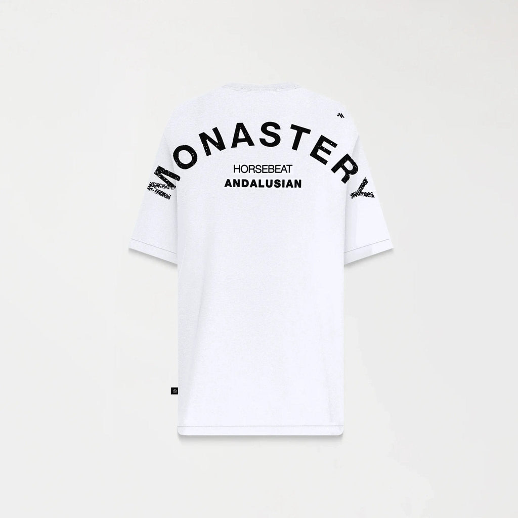 SPARTAN T - SHIRT OVERSIZED MEN WHITE - Monastery | Tienda Oficial Colombia