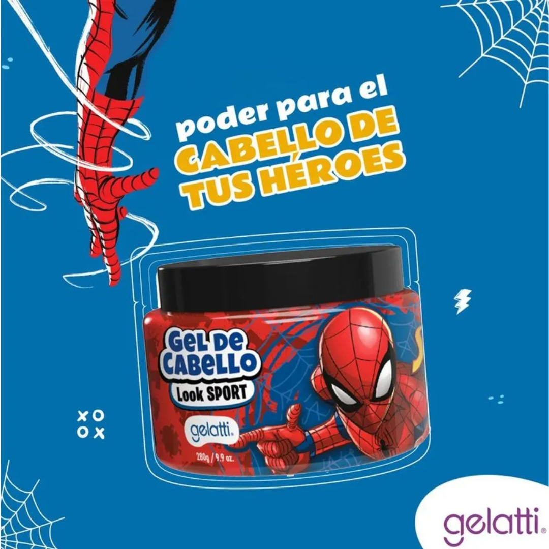 GT Spiderman Gel de Cabello 280g