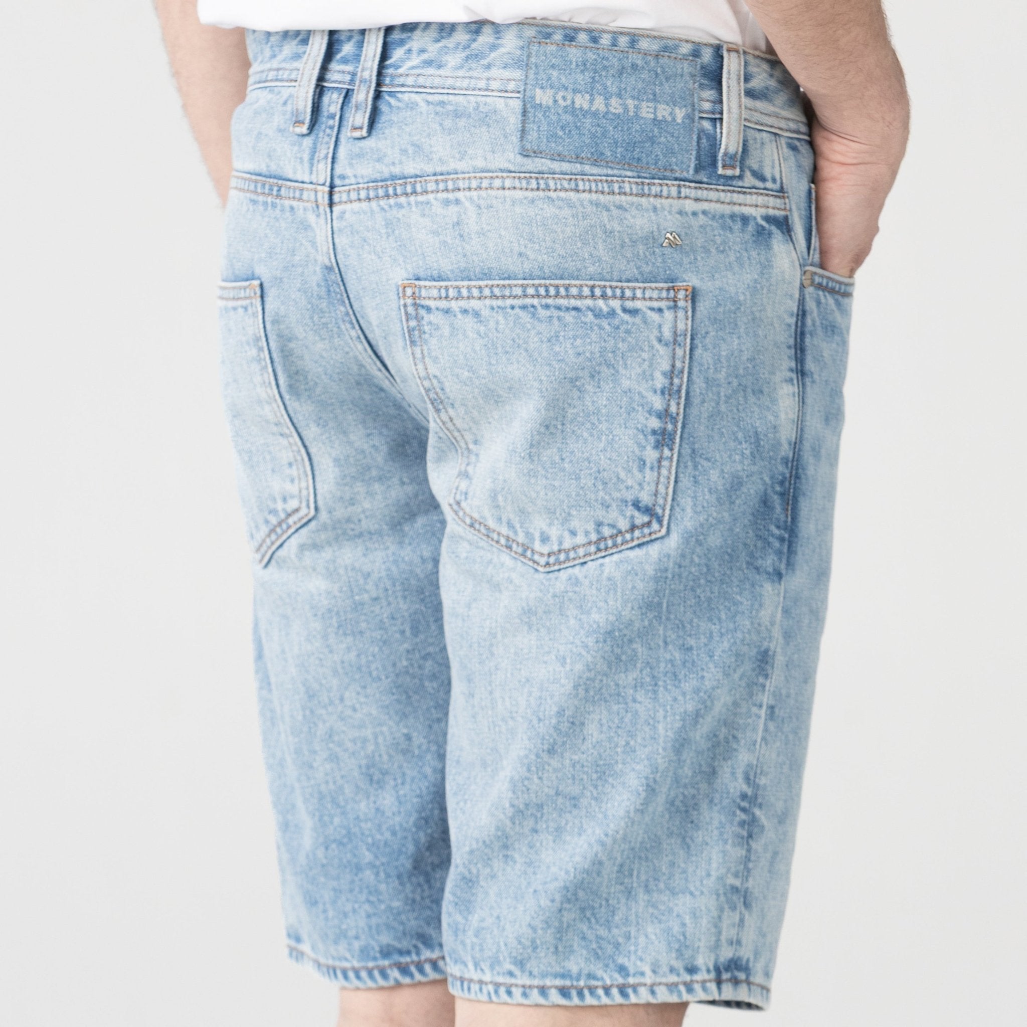 SPIRIUS DENIM SHORT MEN BLUE DENIM - Monastery | Tienda Oficial Colombia