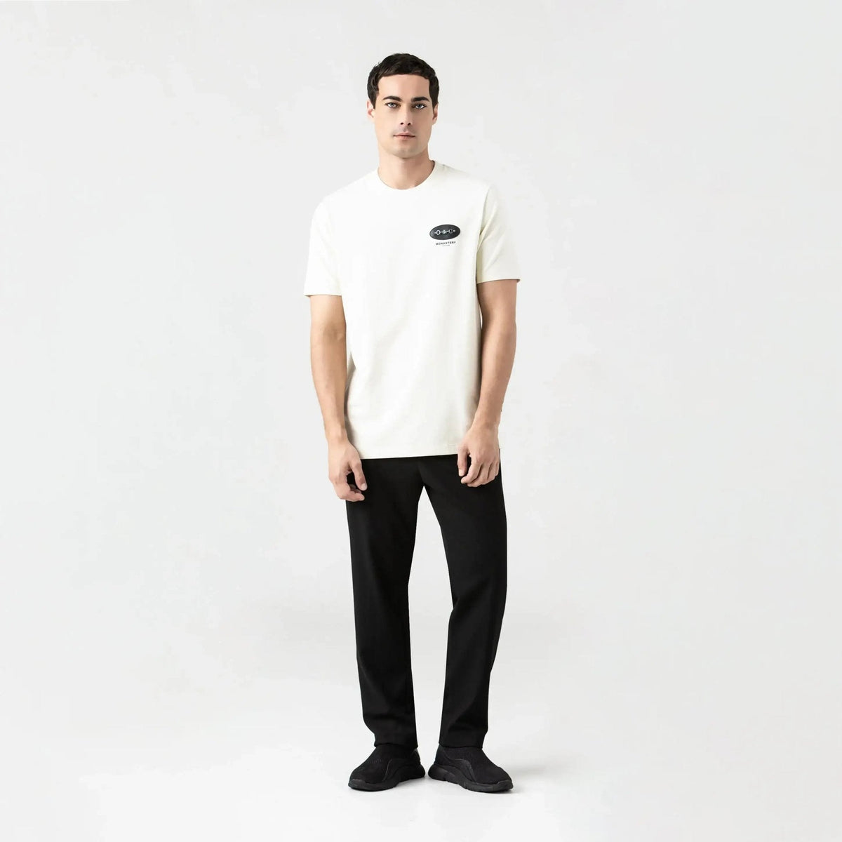 STALLION T - SHIRT MEN WHITE ASPARAGUS - Monastery | Tienda Oficial Colombia