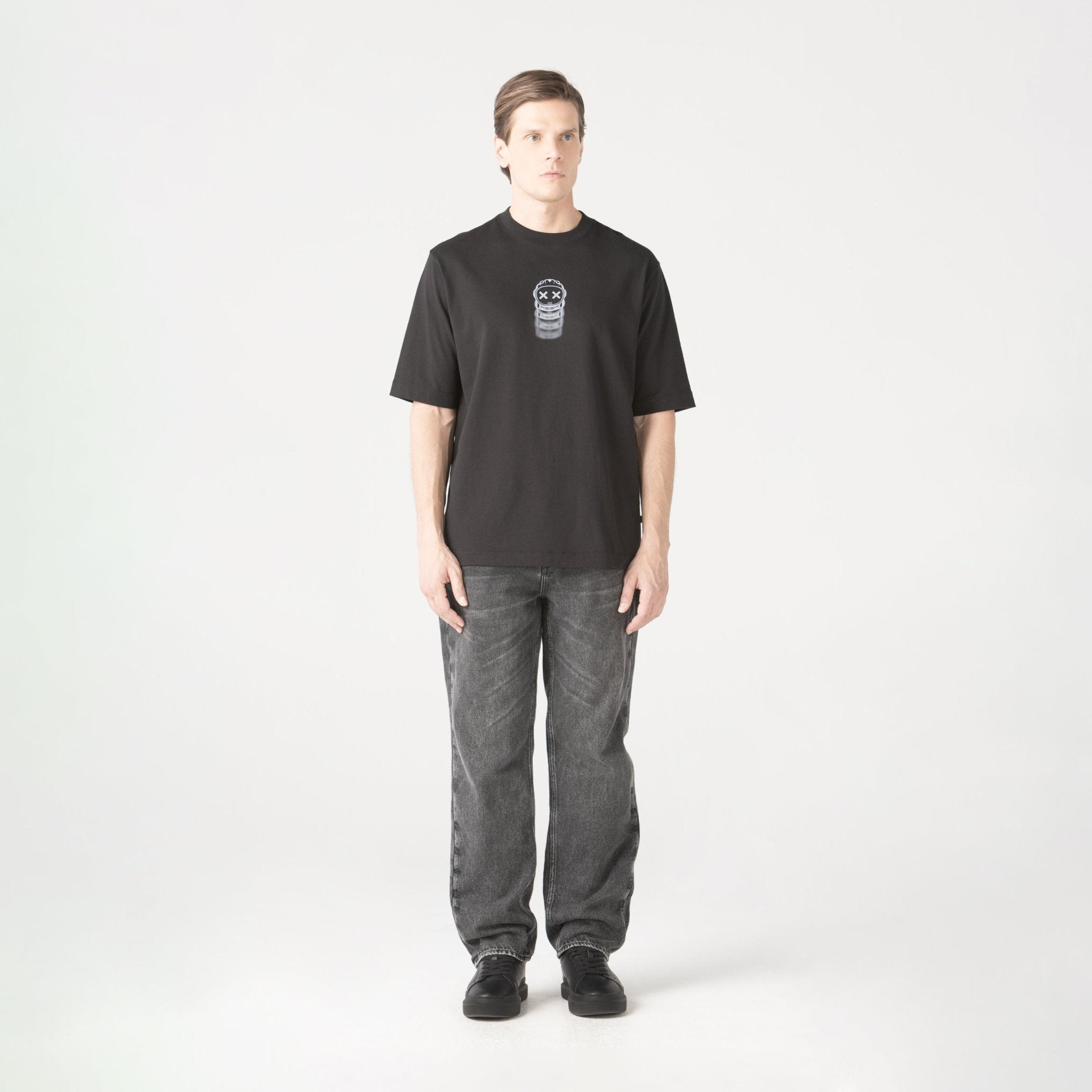 SULTAN T - SHIRT OVERSIZED MEN BLACK - Monastery | Tienda Oficial Colombia