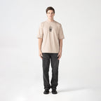 SULTAN T - SHIRT OVERSIZED MEN SIMPLY TAUPE - Monastery | Tienda Oficial Colombia