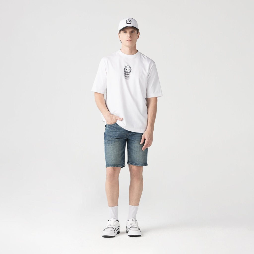 SULTAN T - SHIRT OVERSIZED MEN WHITE - Monastery | Tienda Oficial Colombia
