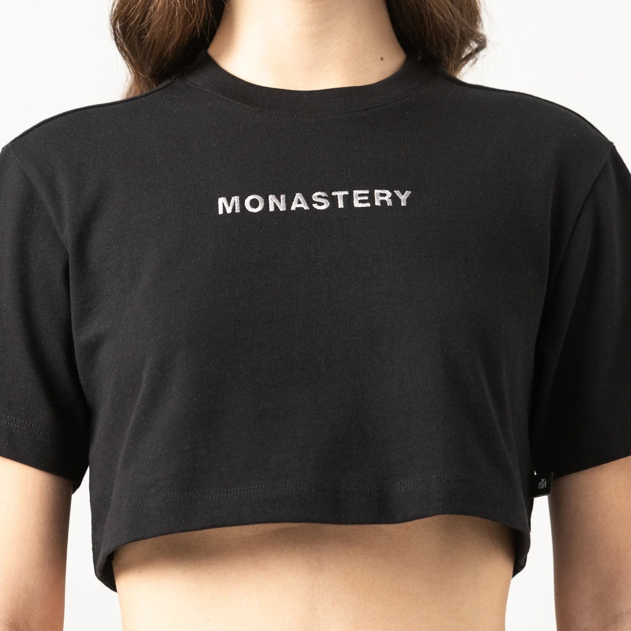 SUMMER CROP TOP WOMEN BLACK - Kliquea