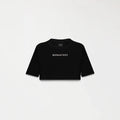 SUMMER CROP TOP WOMEN BLACK - Kliquea