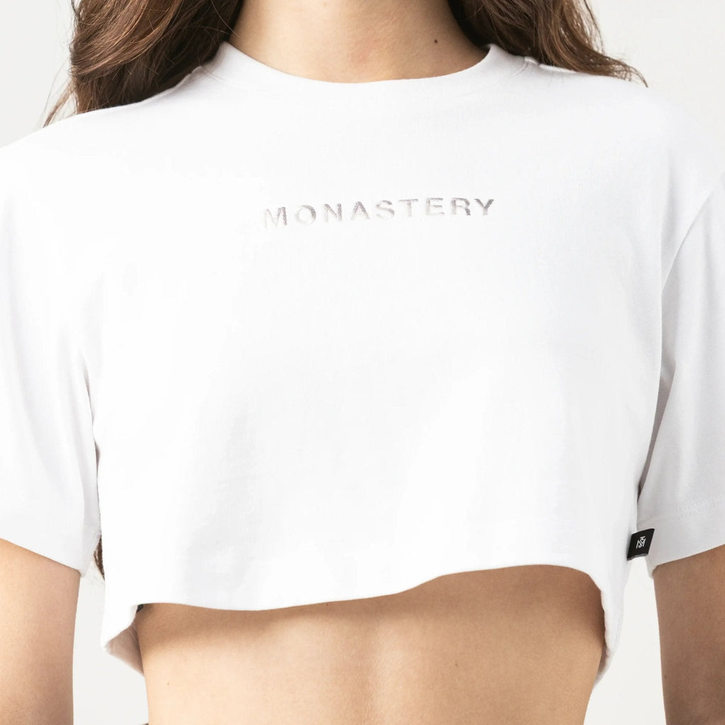 SUMMER CROP TOP WOMEN WHITE - Kliquea