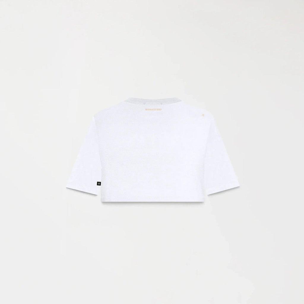 SUMMER CROP TOP WOMEN WHITE - Kliquea