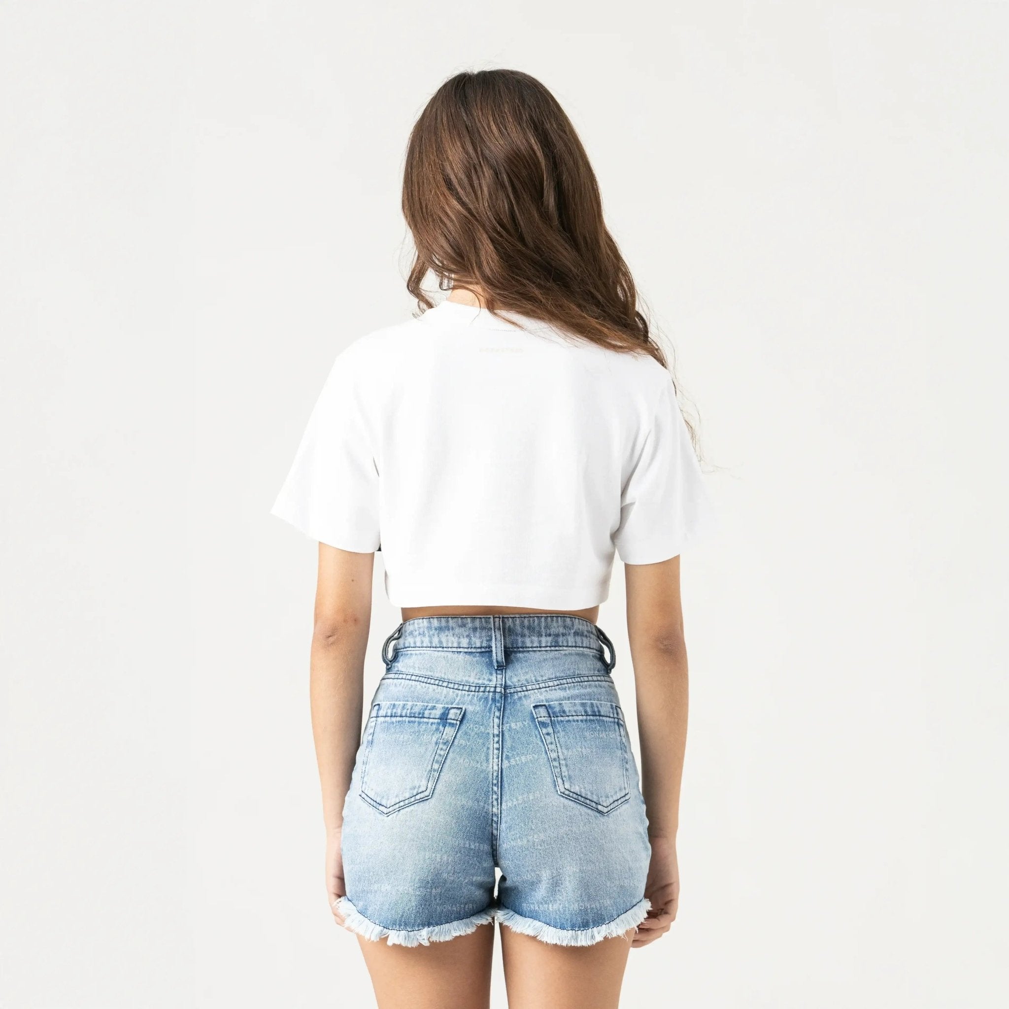 SUMMER CROP TOP WOMEN WHITE - Kliquea
