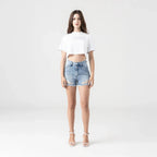 SUNNA CROP TOP WOMEN WHITE - Monastery | Tienda Oficial Colombia