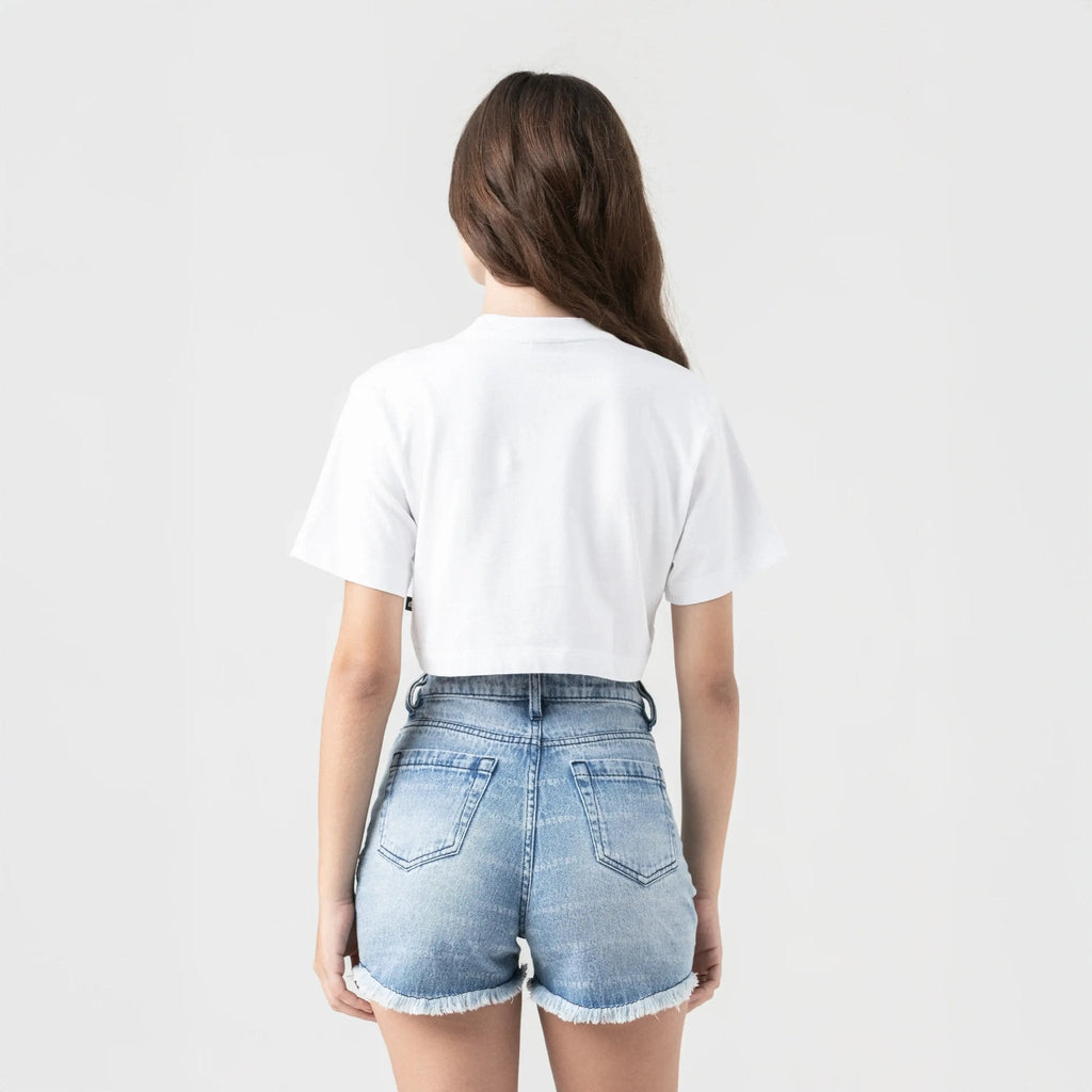 SUNNA CROP TOP WOMEN WHITE - Monastery | Tienda Oficial Colombia