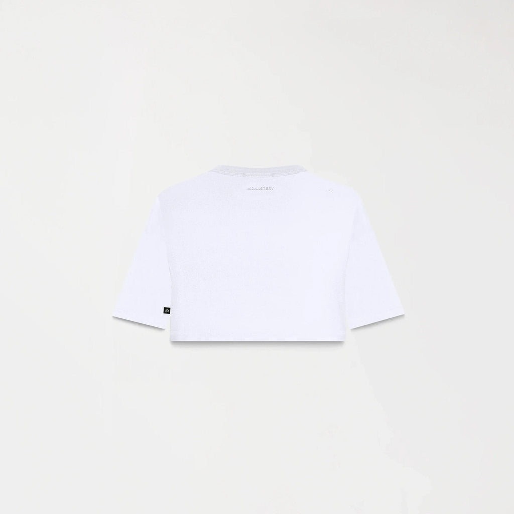SUNNA CROP TOP WOMEN WHITE - Monastery | Tienda Oficial Colombia