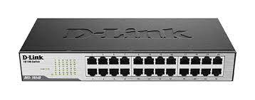 SWITCH DLINK 24PORT 10100MBPS RACKMOUNT