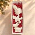 Muñeco de nieve, jengibre y reno · propuesta visual de la colección Navidad de Sya.