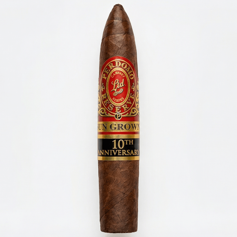 PERDOMO 10 ANNIVERSARY FIGURADO SUN GROWN DE 25
