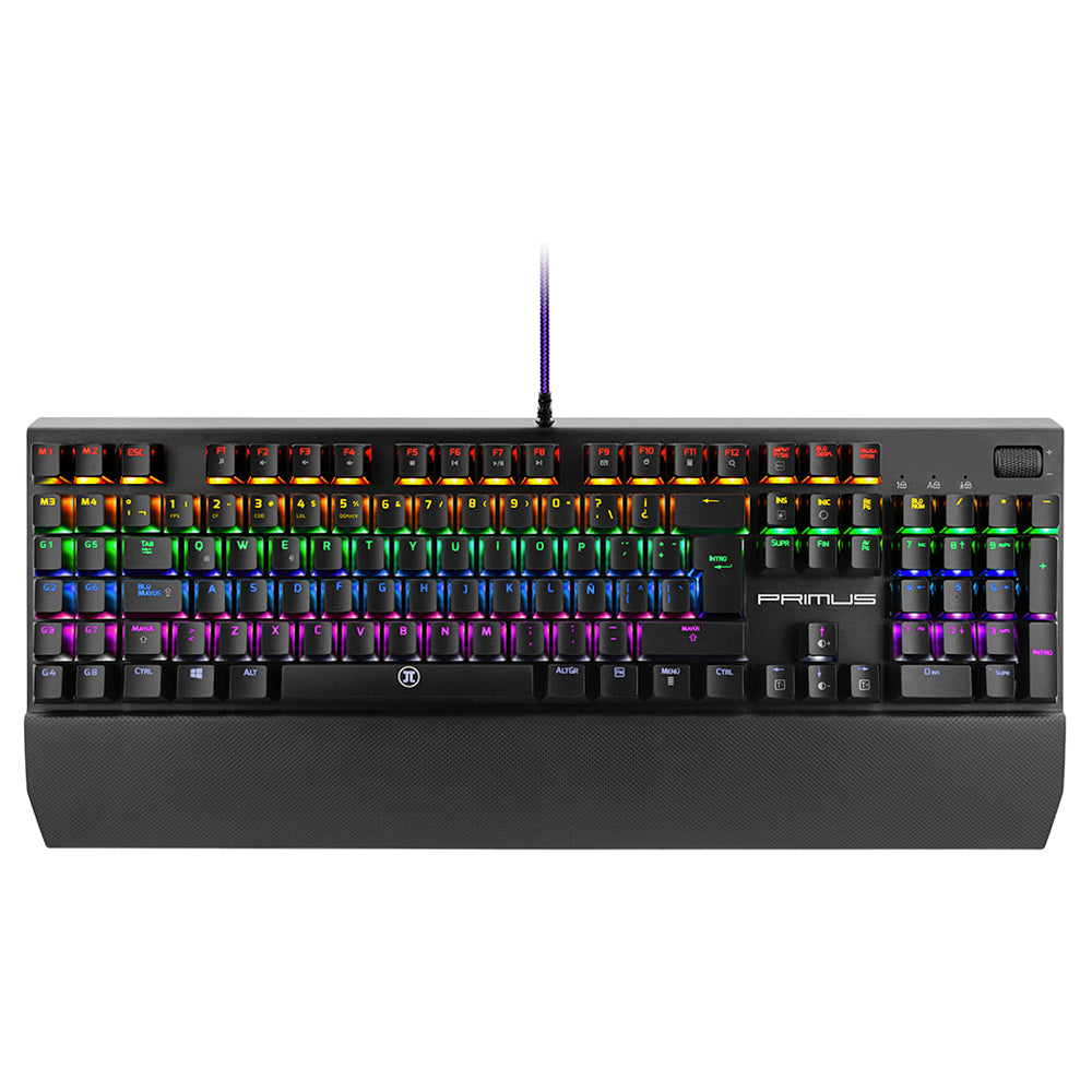 TECLADO GAMING PRIMUS BALLISTA 300P RGB SPA USB BLACK