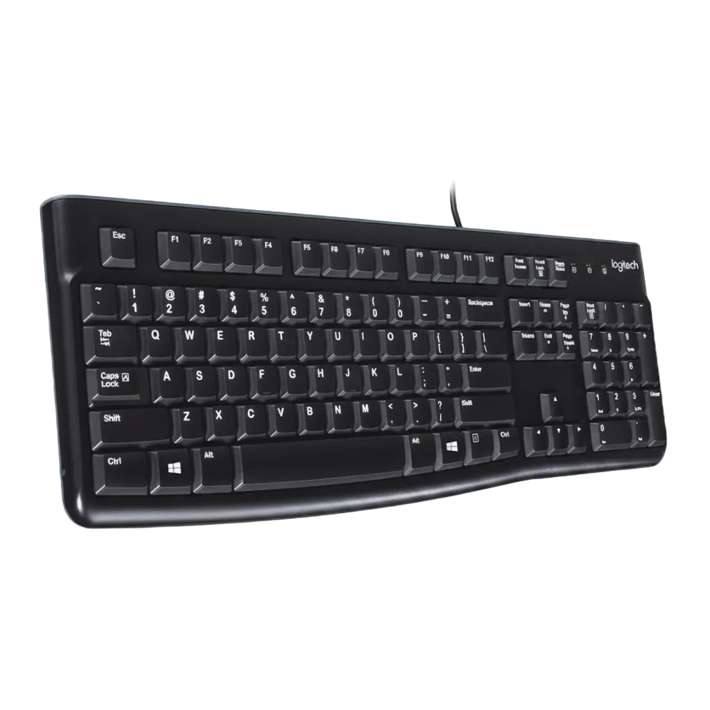 TECLADO LOGITECH K120 ENG USB BLACK