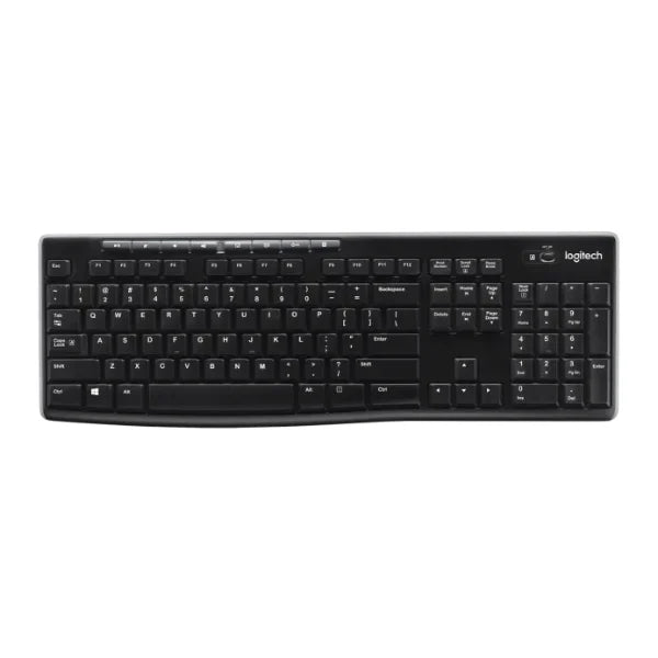 TECLADO LOGITECH K270 SPA WIRELESS BLACK