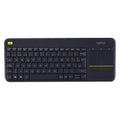 TECLADO LOGITECH K400 TOUCH SPA WIRELESS BLACK