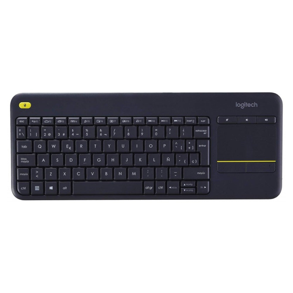 TECLADO LOGITECH K400 TOUCH SPA WIRELESS BLACK