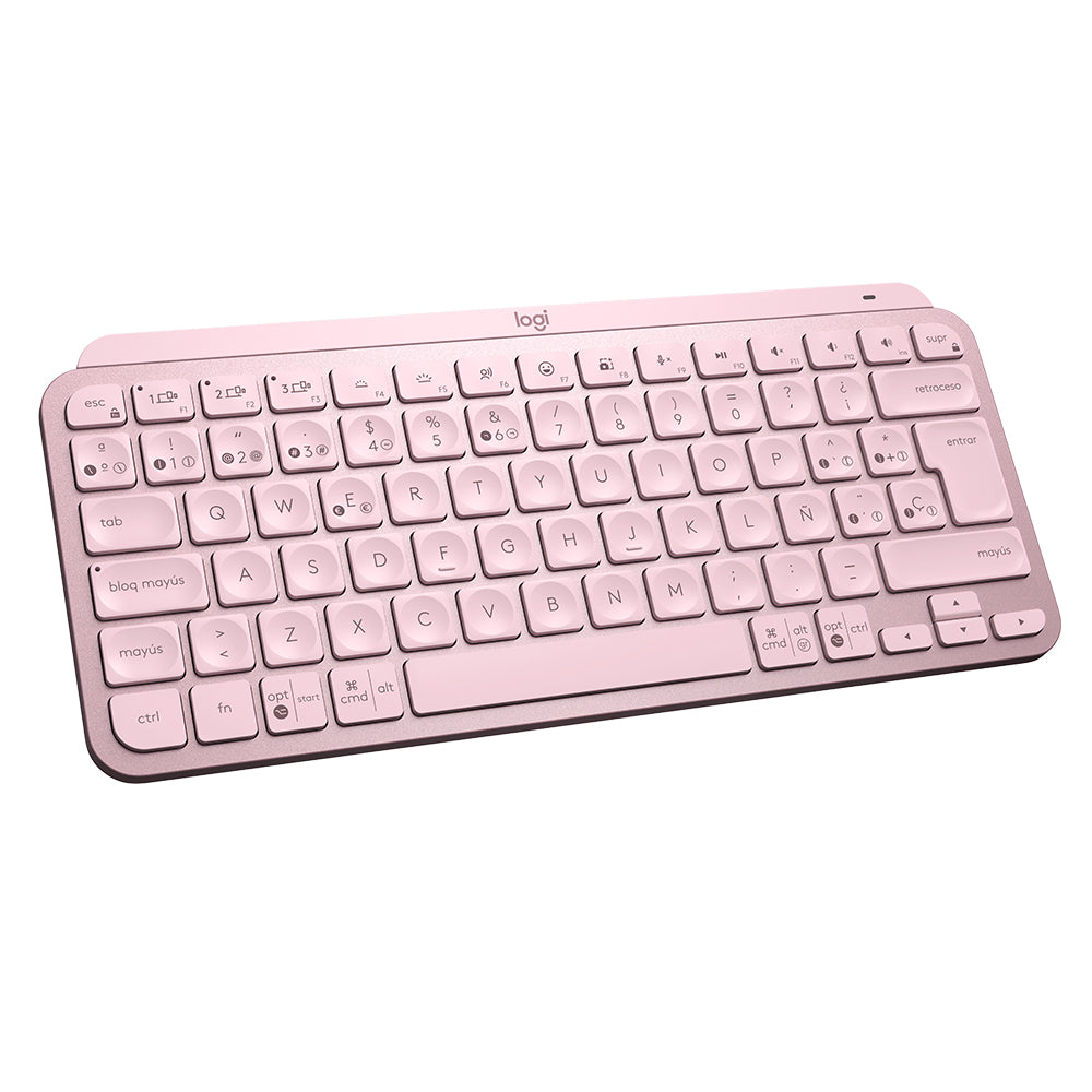 TECLADO LOGITECH MX KEYS MINI SPA WIRELESS ROSE