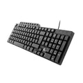 TECLADO XTECH MULTIMEDIA SPA USB BLACK