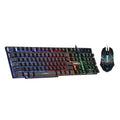 TECLADOMOUSE ARGOM GAMING COMBAT USB ENG BLACK