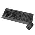 TECLADOMOUSE KLIPX ENG WIRELESS BLACK