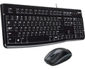 TECLADOMOUSE LOGITECH CLASSIC MK120 SPAUSBBLACK