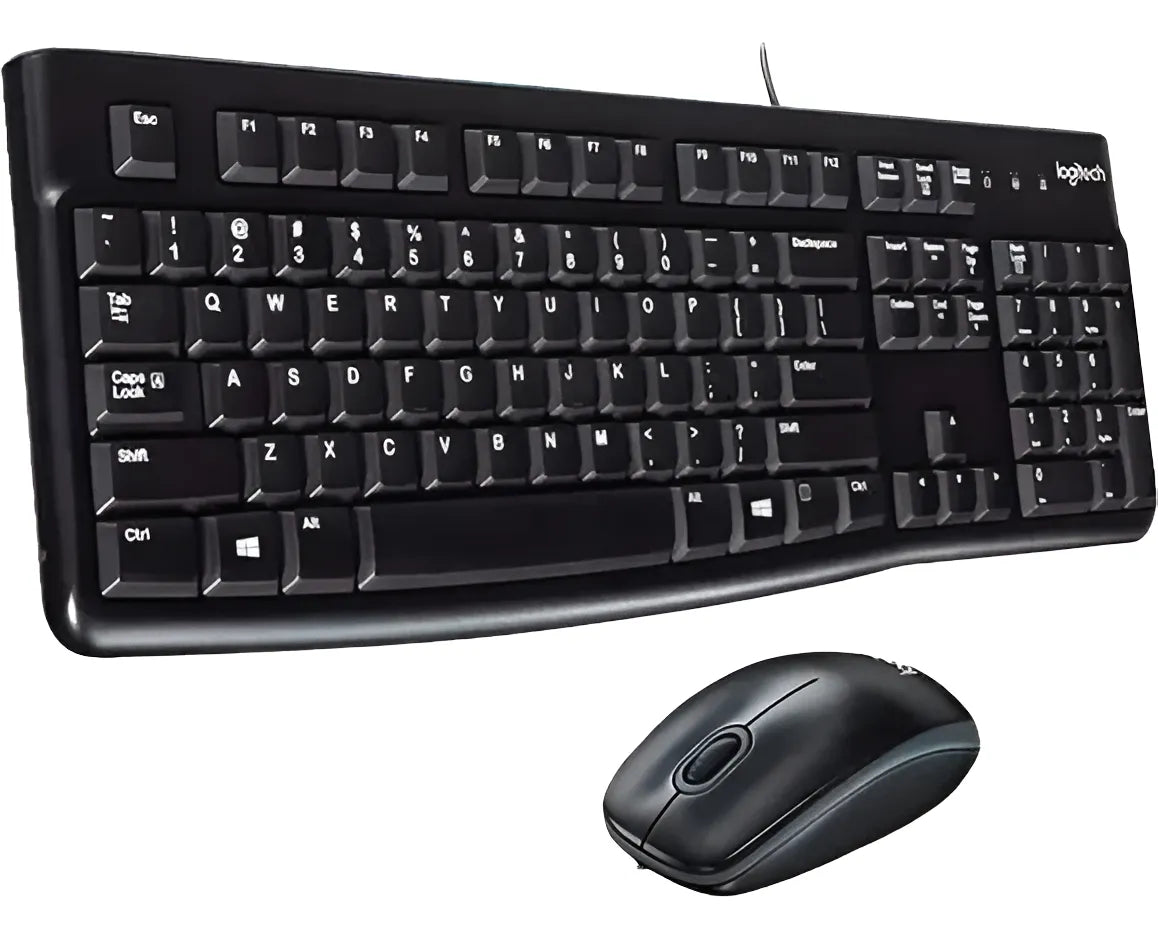 TECLADOMOUSE LOGITECH CLASSIC MK120 SPAUSBBLACK