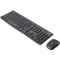 TECLADOMOUSE LOGITECH MK295 ENG SILENT WIRELESS BLACK