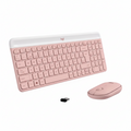 TECLADOMOUSE LOGITECH MK470 SLIM SPA WIRELESS ROSE