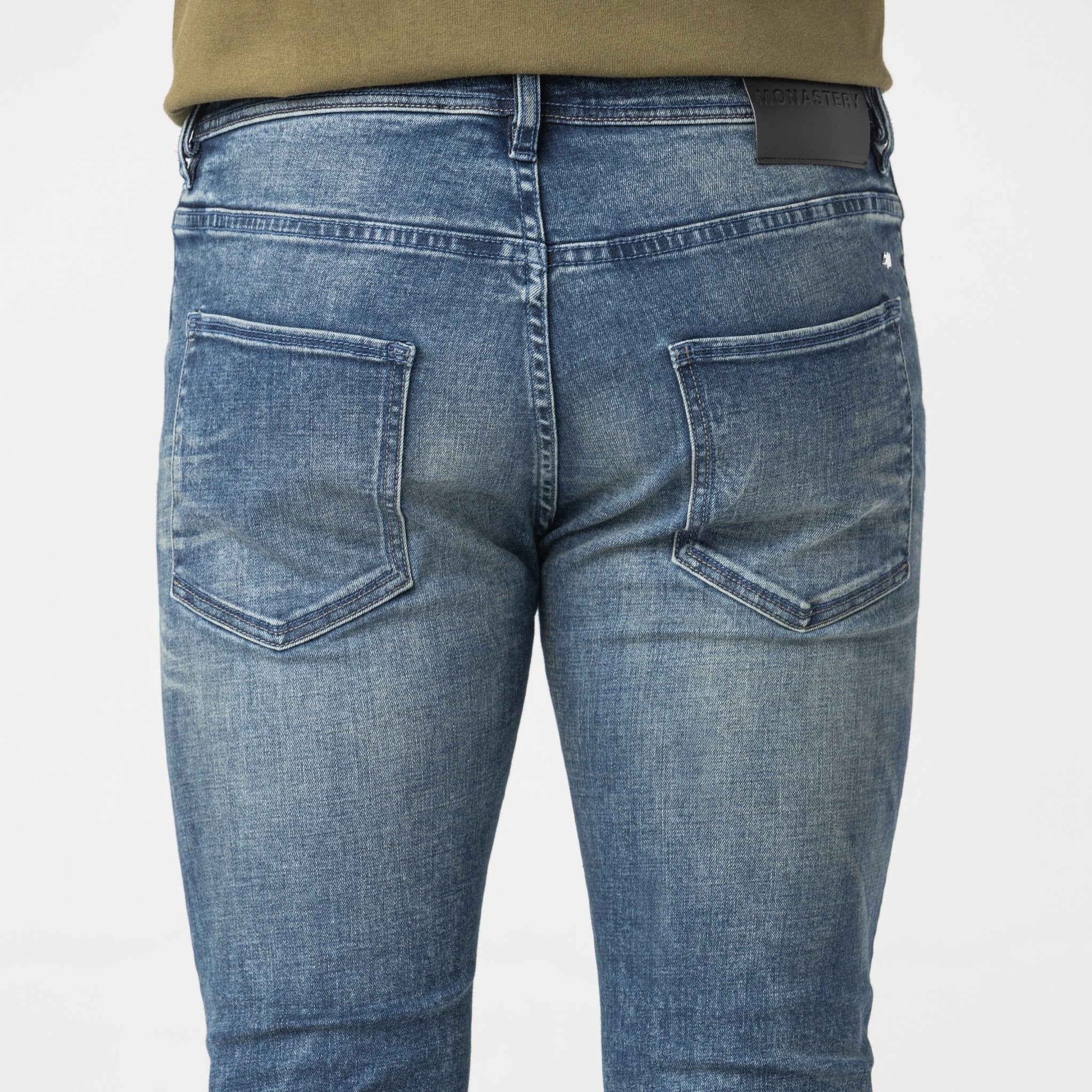 TEKSTEL JEAN MEN BLUE DENIM - Monastery | Tienda Oficial Colombia