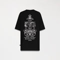 TEMPLUM T - SHIRT OVERSIZED MEN BLACK - Monastery | Tienda Oficial Colombia