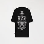 TEMPLUM T - SHIRT OVERSIZED MEN BLACK - Monastery | Tienda Oficial Colombia