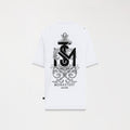 TEMPLUM T - SHIRT OVERSIZED MEN WHITE - Monastery | Tienda Oficial Colombia