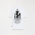TEMPLUM T - SHIRT OVERSIZED MEN WHITE - Monastery | Tienda Oficial Colombia